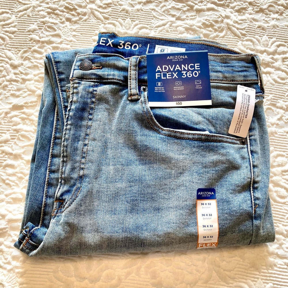 🎉 HP! 🎉 NWT Arizona Men’s Jeans - Picture 13 of 13